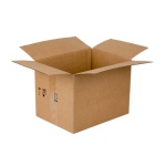 a cardboard box