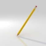 a pencil