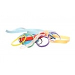 some elastic bands